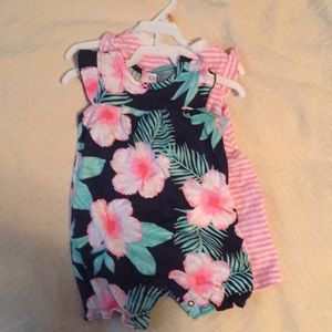 NWT Carter's dress and romper